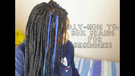 Box Braids Protective Styling Easy Tutorial For