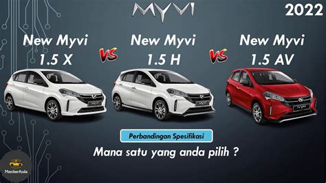 New Myvi FaceliftNew Myvi 1 5 X Vs H Vs AV New Perodua Myvi 2022