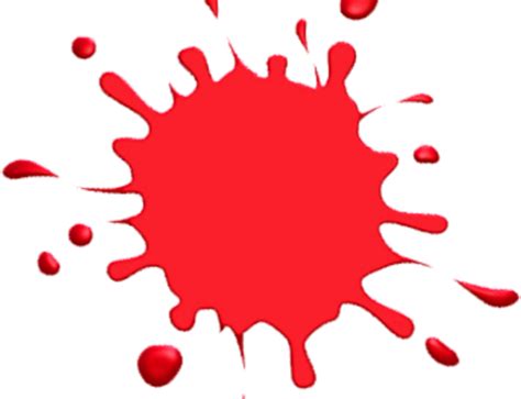 Ink Clipart Paintball Red Paint Splatter Png Transparent Png Full