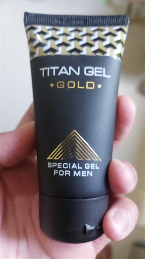 Original Authentic Titan Gel Gold Black Ml Shopee Philippines