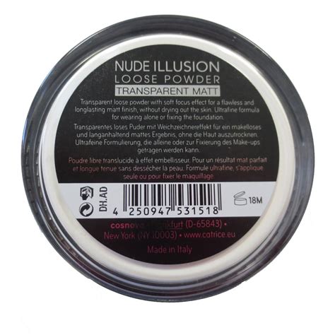 Pudra Pulbere Catrice Nude Illusion Loose Transparent Matt 11 G EMAG Ro