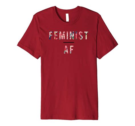 Feminist Af T Shirt Feminism Female Equality Floral