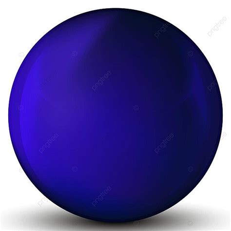 Blue Glass Ball With Metal Shadow On White Background Photo And Picture