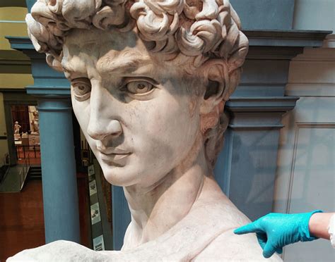 Cleaning Michelangelos David The Florentine