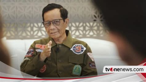 Mahfud Md Ungkap Alasan Dirinya Ingin Temui Jokowi Sebelum Mengundurkan Diri