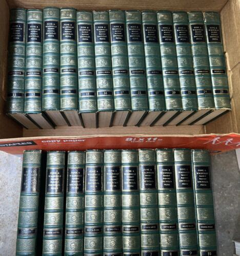 Funk And Wagnalls Standard Reference Encyclopedia 1959 Set Of 25