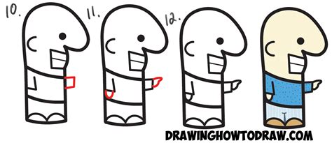 How To Draw Cute Cartoon Characters From Semicolons Easy