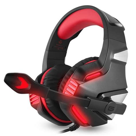 V3 35mm Wired Led Gaming Headphone Noise Cancelling With Mic For