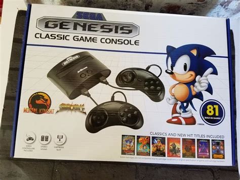 New Sega Genesis Flashback Classic System Console 81 Games Mini 2017