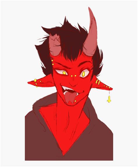 Anime Otaku Animeboy Demon Evil Satan Red Horns Monster Prom Damien La Vey Hd Png