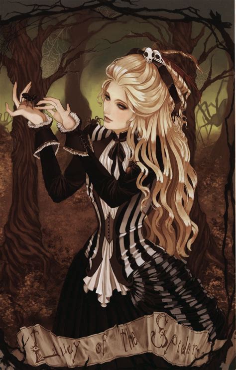 Anime Gotico Gothic Anime Gothic Artwork Dark Beauty Character Art