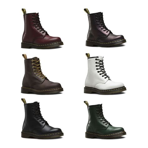 Details About Dr Martens 1460 Airwair Women Leather 8 Eye Smooth Ankle