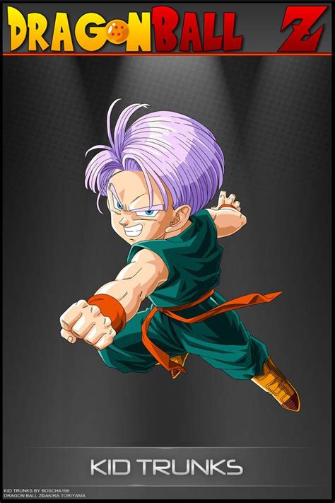 In dragon ball z, future trunks' hair had several different shades, depending on the medium that super dragon ball heroes is currently running a new saga that is based on the future trunks goku convinces everyone to show up, as he believes that the reincarnation of kid buu will be competing. Dragon Ball Z - Kid Trunks by DBCProject | Dragon ball ...