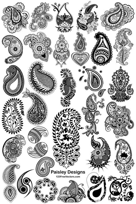 How To Draw Paisley Design