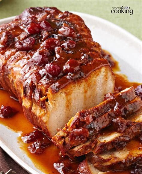 Cover and cook on low 2½ to 3 hours, until the internal temperature is 145ºf. Slow-Cooker Cranberry-Orange Pork Roast | Recipe (With ...