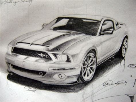 Dibujos Para Colorear De Carros Mustang Dibujos Para Colorear