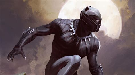 Black Panther Art4k Hd Superheroes 4k Wallpapers Images