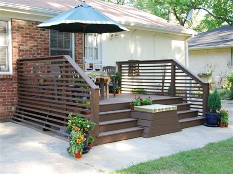 Here is one possible rail to baluster style setup. Horizontal Deck Railing: The Advantages and Disadvantages ...