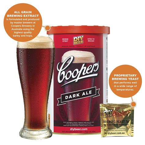 Coopers Dark Ale Home Brew Beer Kit