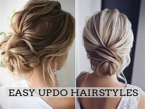 20 Easy And Perfect Updo Hairstyles For Weddings EWI Guest Hair