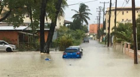 Barbados Tropical Storm Kirk Causes Widespread Flooding Heavy Rains News Telesur English