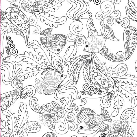 Underwater Coloring Pages For Adults At GetColorings Com Free