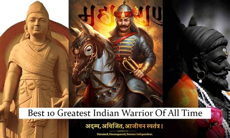 Best 12 Greatest Indian Warrior Of All Time Siachen Studios