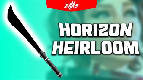 Horizon Heirloom Apex Legends Season Leak Leaks Leaked New Next Youtube