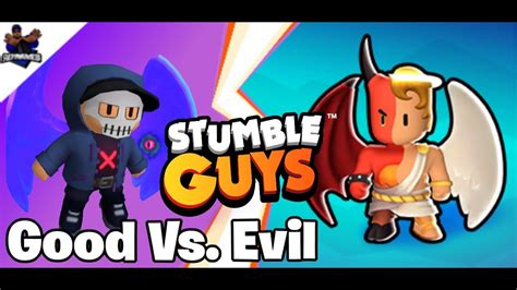 New Good N Evil Legendary Skin In Stumble Guys Stumble Guys Dark