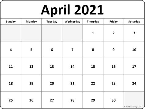 Please note that our 2021 calendar pages are for your personal use only, but you may always invite your friends to visit our website so they may browse our free printables! Free April 2021 Calendar Printable | Printable Calendar