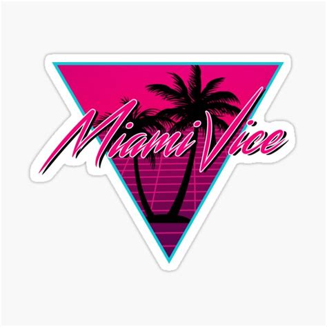 Miami Vice Logo Ubicaciondepersonascdmxgobmx