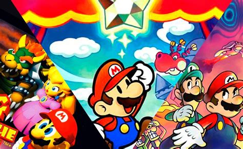 Los 5 Mejores Juegos Rpg De Mario Bros