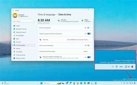 How To Enable New Remove Taskbar Time And Date Option On Windows 11