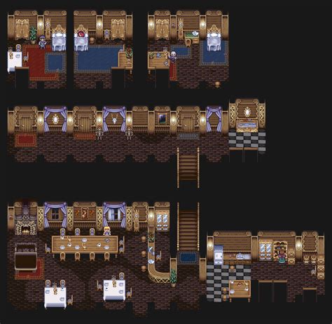 Replacing a color or a tile in the palette and tileset panels will replace them in the document. Fatima Tileset @ PixelJoint.com