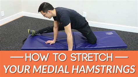 How To Stretch The Inner Hamstrings The Right Way Medial Hamstring