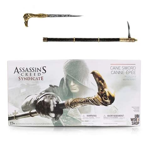 Assassin S Creed Action Figures Weapon Syndicate Cane Sword Anime Game