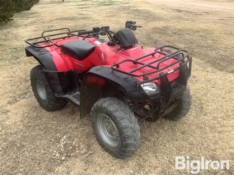 2002 Honda Rancher 350 ES 2WD 4-Wheeler ATV BigIron Auctions