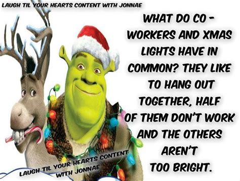 Co Workers And Christmas Lights