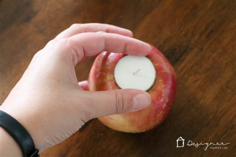 How To Make Apple Candles