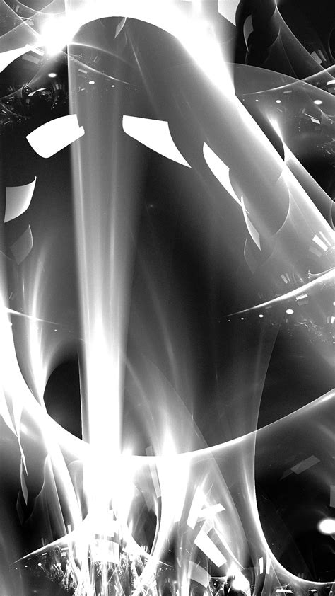 Mobile Wallpaper Black And White Abstract / Black And White Abstract