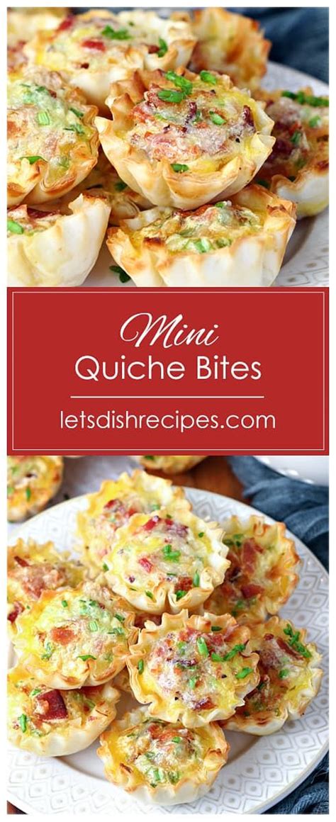 Bite Sized Delights Irresistible Mini Quiche Recipe