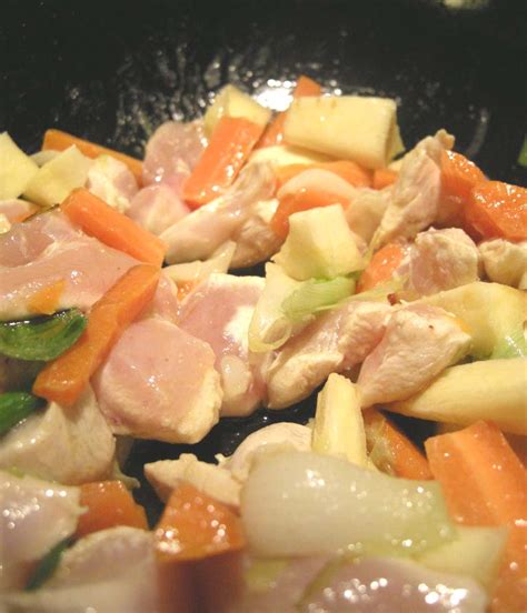 la dînette à lolo Poulet sauté aux légumes