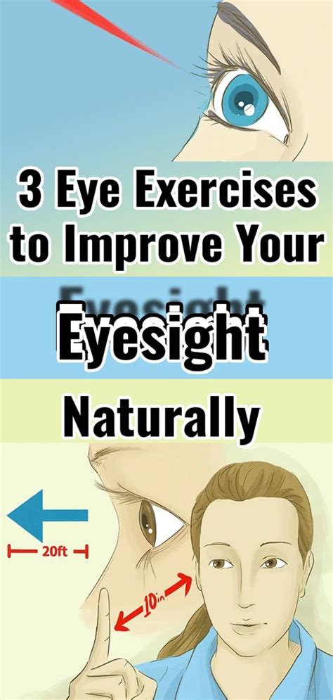 3 Eye Exercises To Improve Your Eyesight Naturally Healthy Lifestyle