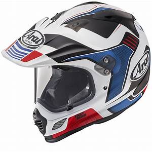 Arai Xd4 Vision Red White Dual Sport Adventure Helmet Northside