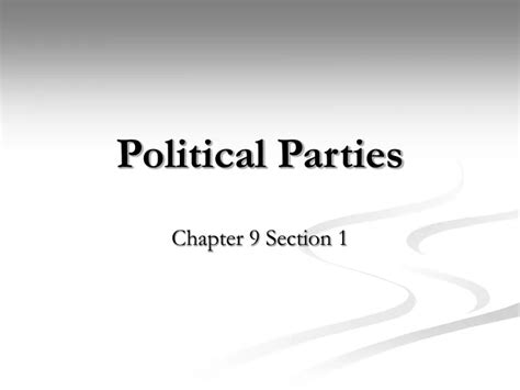 Ppt Political Parties Powerpoint Presentation Free Download Id8765827