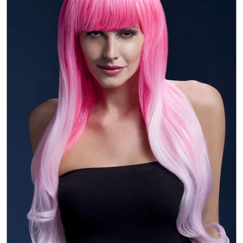Styleable Fever Emily Pink Two Tone Wig Halloween Costume Ideas 2023