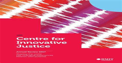 Centre For Innovative Justice Rmit Pdf Document