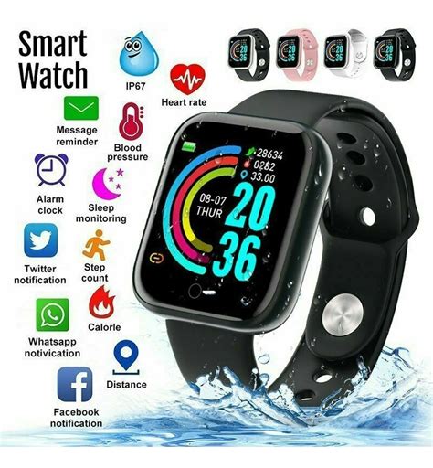 Relógio Inteligente Smartwatch D20 Bluetooth Mercado Livre