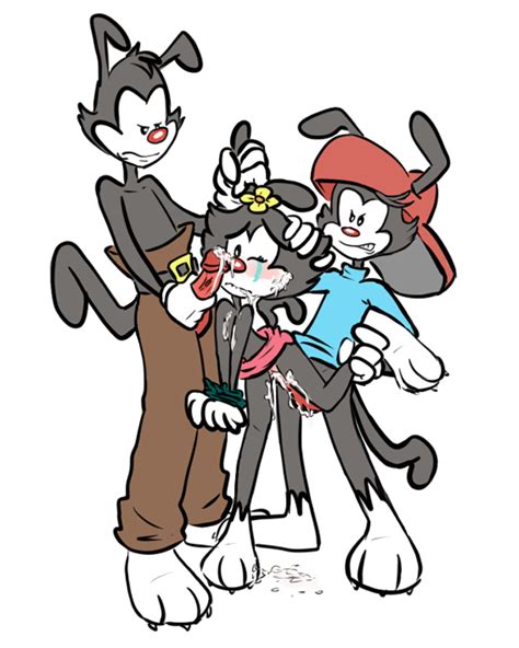 rule 34 animaniacs brother and sister dot warner female incest male rough sex sperm threesome