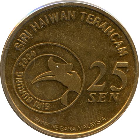 يڠدڤرتوان اڬوڠ) ialah gelaran rasmi bagi ketua negara malaysia. 25 Sen - Agong XII (Asian Fairy Bluebird) - Malaysia - Numista